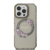 Guess GUHMP16LHFWFCK iPhone 16 Pro6.3 czarny/black hardcase IML Flowers Wreath MagSafe